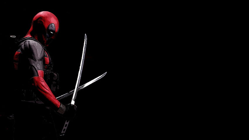 Deadpool, Spider man, Ninja, Super hero HD wallpaper