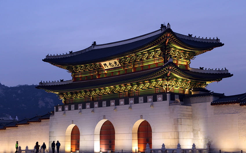 韓国観光ランドマーク 光化門 プレビュー 高画質の壁紙