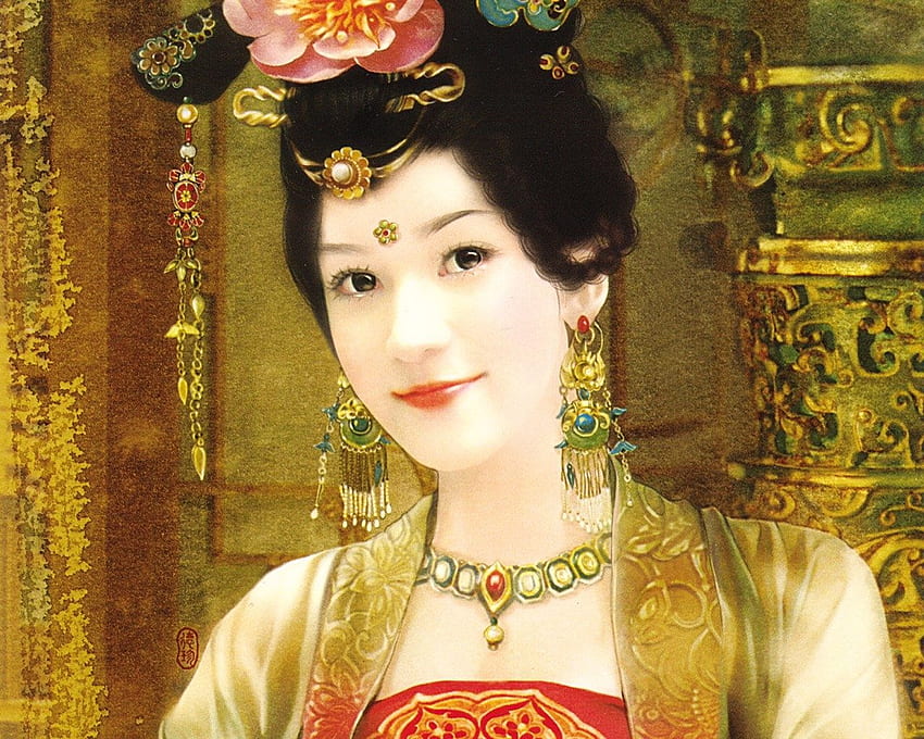 The Ancient Chinese Beauty , Artistic, HQ The Ancient Chinese Beauty . 2019, Ancient Chinese Women HD wallpaper