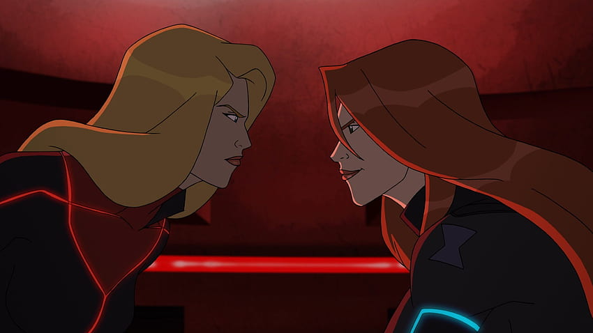 When Black Widows Duel, the Avengers Are “Seeing Double”, Black Widow Anime HD wallpaper