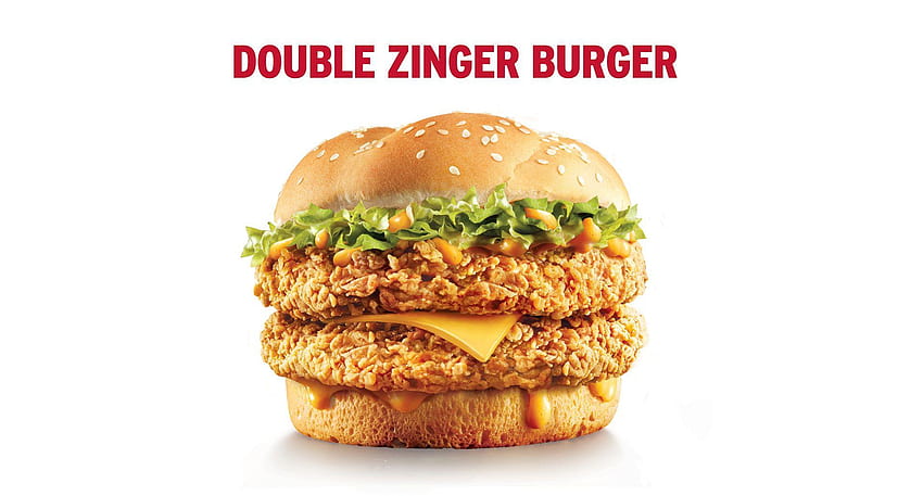 Zinger Burger HD-Hintergrundbild