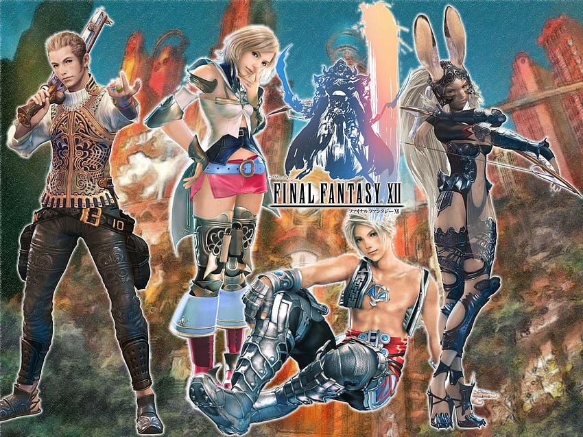 Square Enix, Final Fantasy Xii, Ashe, Balthier, Fran - Final Fantasy 12 - HD-Hintergrundbild