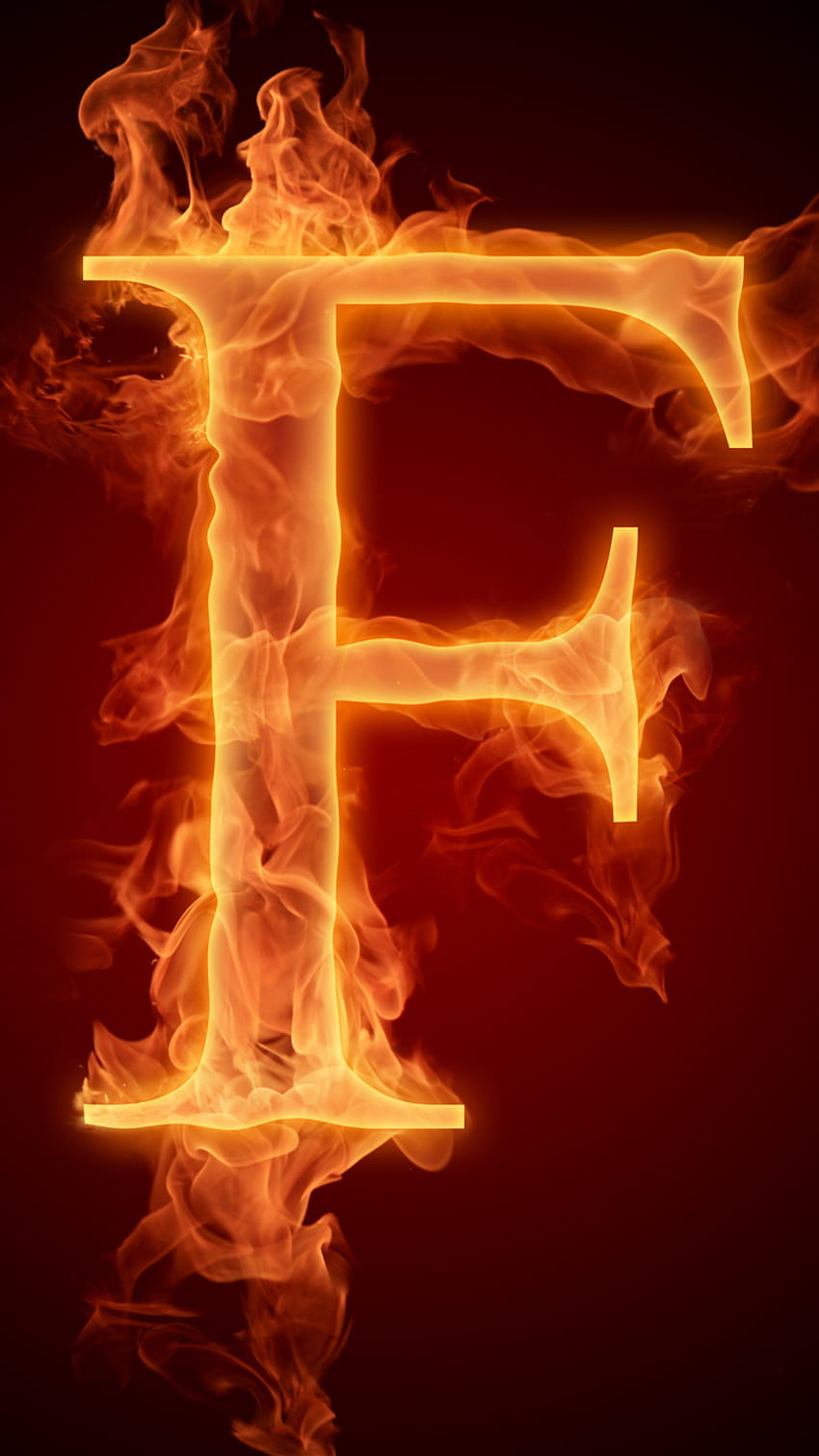 Letter F, Fire Alphabet HD phone wallpaper | Pxfuel