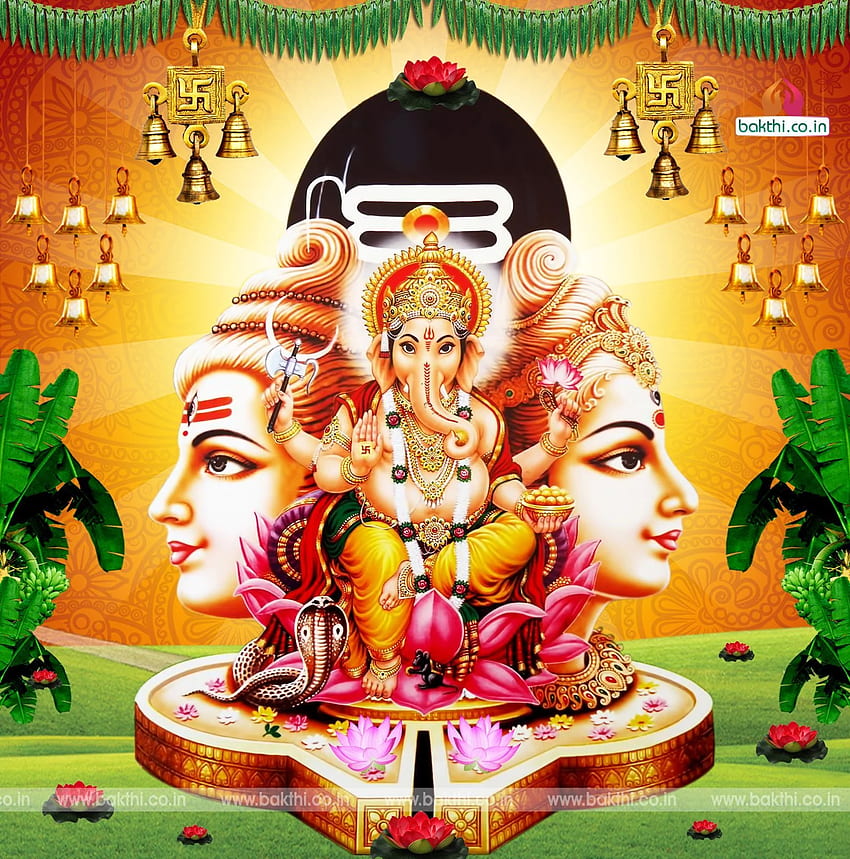 Hindu god vinayaka siva parvathi, Vinayagar HD phone wallpaper | Pxfuel