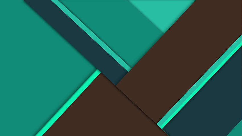 Green Brown Material Design , Abstract, , , Background, and , Green Design HD wallpaper