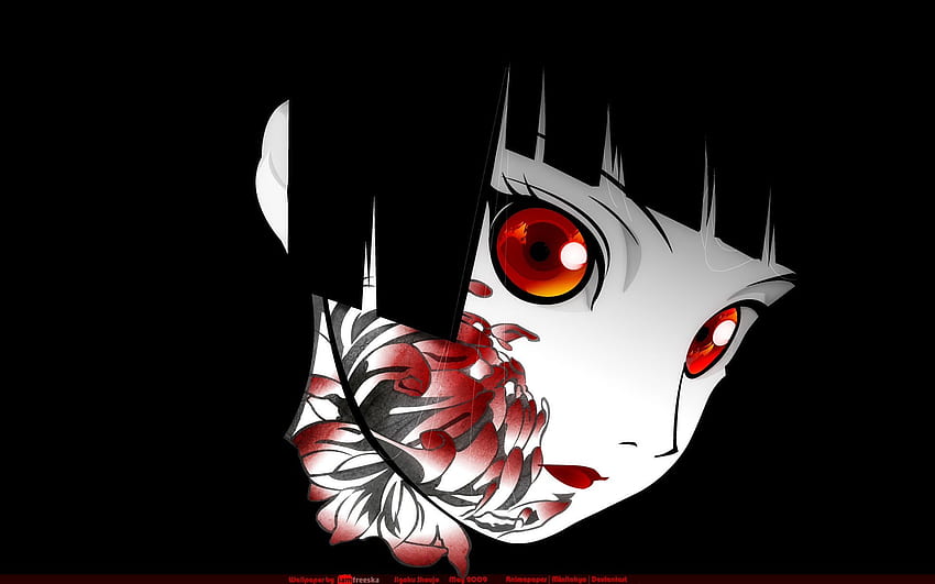 Of Enma Ai. Jigoku Shoujo For Fans Of Horror Anime Manga HD wallpaper