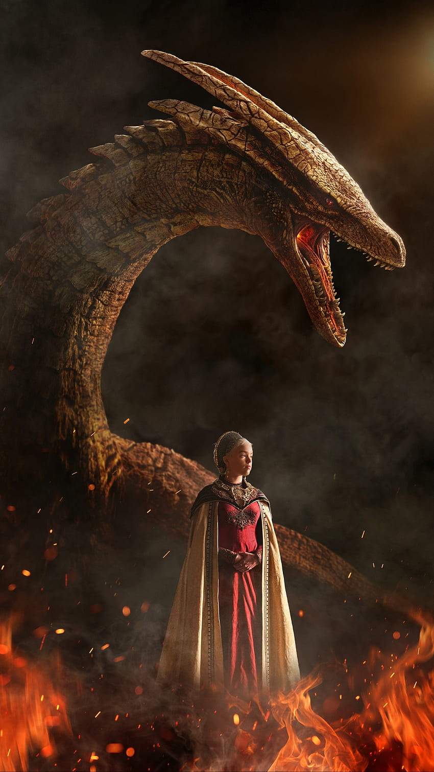 House of the dragon, rhaenyra, fictional_character, milly-alcock, tangaryen HD phone wallpaper