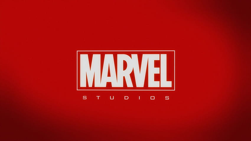czerwony, logo, tło, Marvel, MARVEL, sekcja minimalizm w rozdzielczości, 1600 X 900 Marvel Tapeta HD