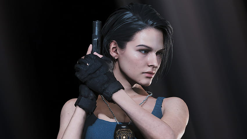 Джил Валънтайн в Resident Evil 3 Remake, Игри, , , Фон и HD тапет