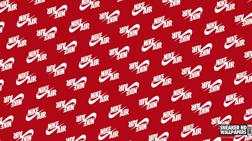 Your favorite sneakers in and mobile, Red Nike HD wallpaper