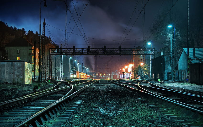 Train, Starling City HD wallpaper