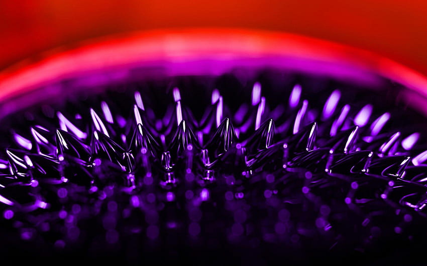 Atemberaubend! So „verhält“ sich Ferrofluid im Magnetfeld!. Bunt, Ferrofluid, Elektronik HD-Hintergrundbild