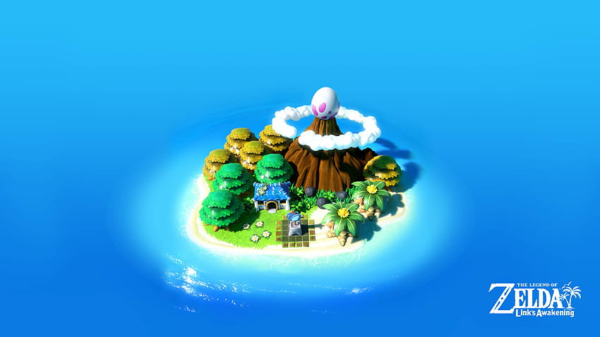 The Legend of Zelda: เกาะโคโฮลินท์ที่ตื่นขึ้นของลิงค์ วอลล์เปเปอร์ HD