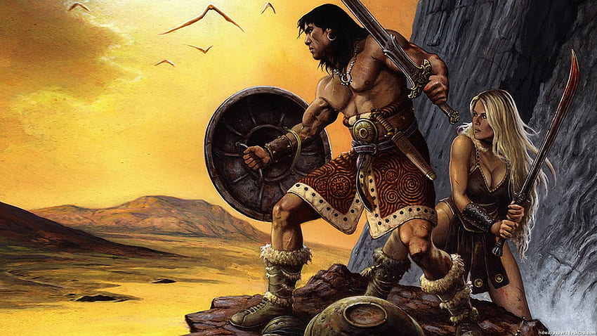 Conan The Barbarian Data Src Full Size - Conan The Destroyer Art HD wallpaper
