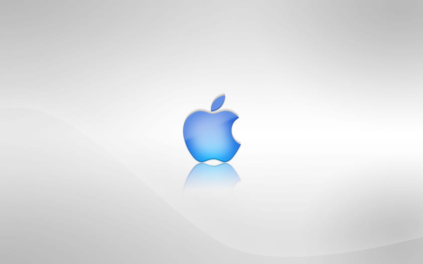 Stylish Blue Apple Logo Wide < Computers < Entertainment Hd Wallpaper |  Pxfuel