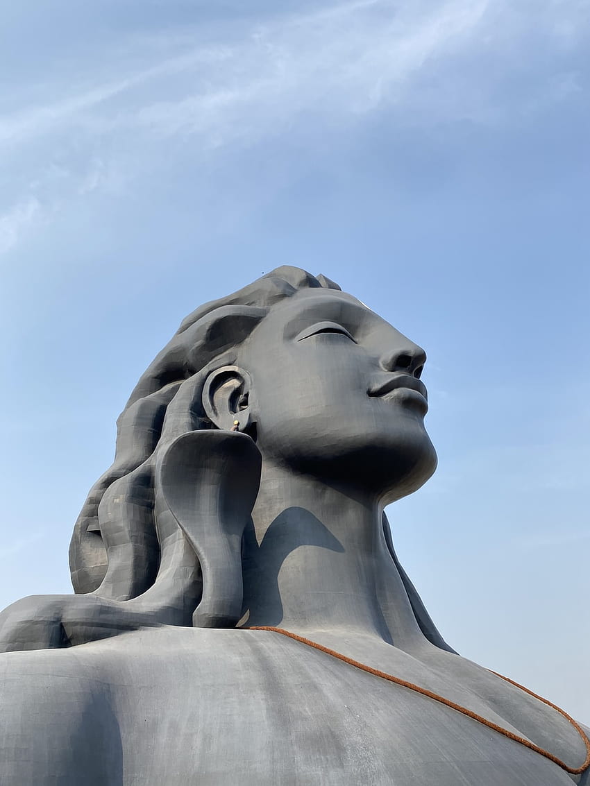 Shiva Statue , Adiyogi HD phone wallpaper