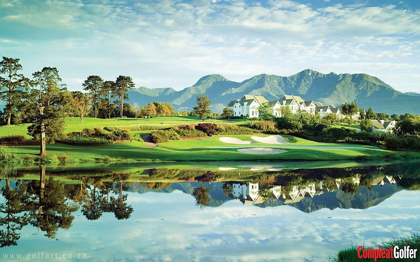 Stunning Golf Course 4K wallpaper