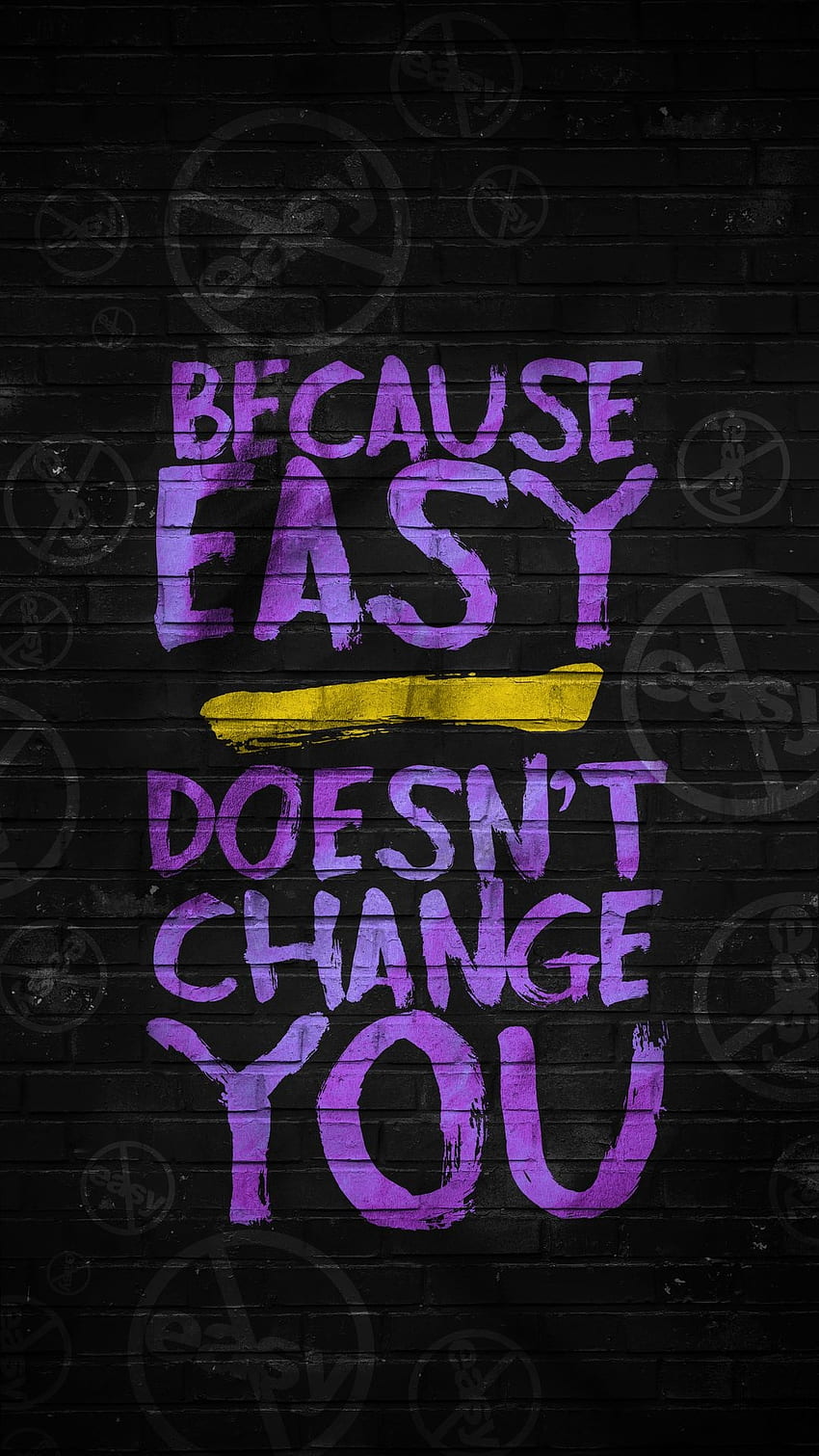 Sayings, words, purple, word HD phone wallpaper