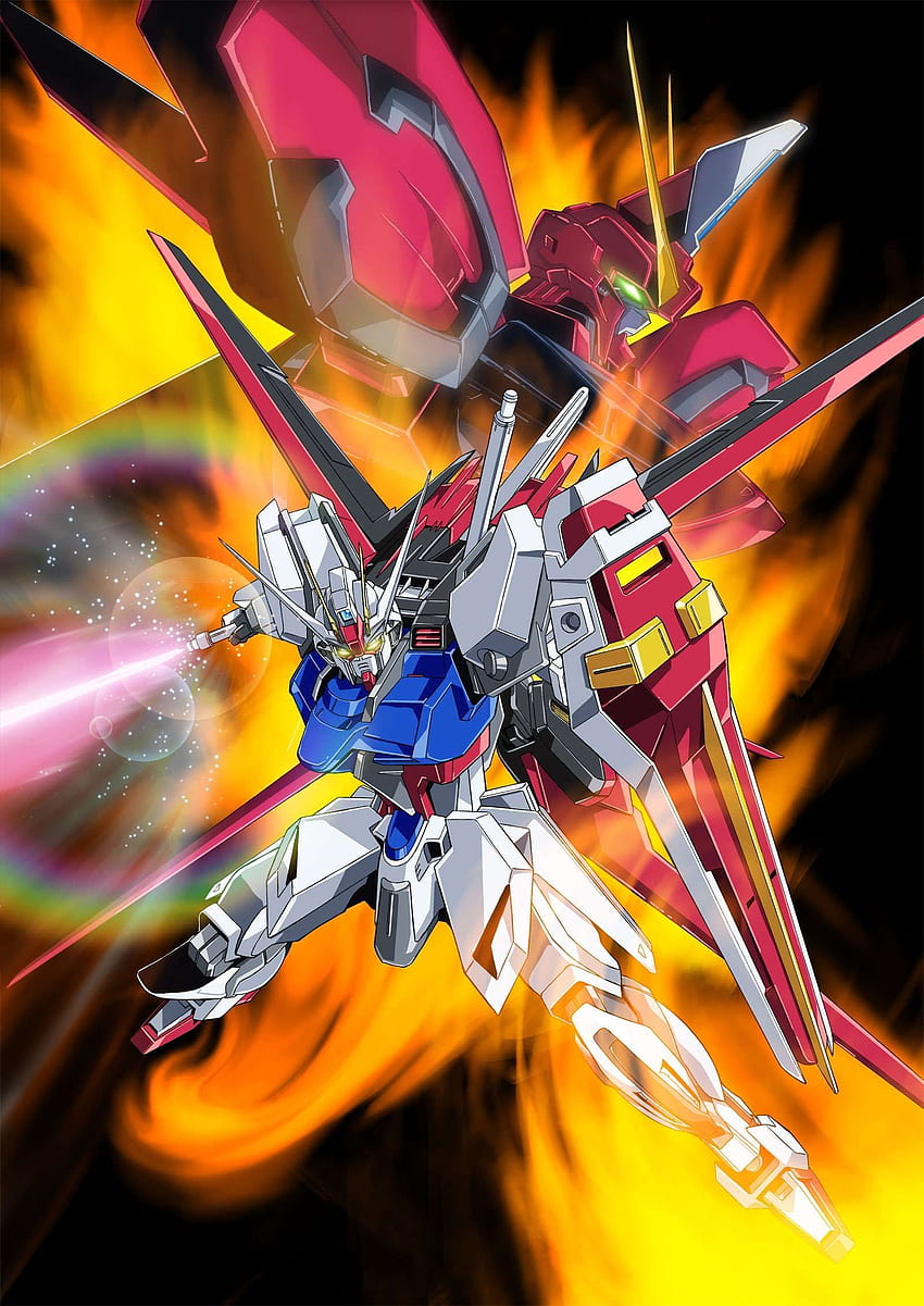 Aile Strike Gundam & Aegis Gundam. Gundam seed, Gundam, Gundam HD phone wallpaper
