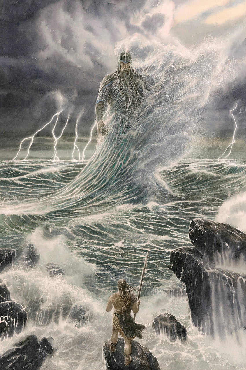 JRR Tolkien's The Fall of Gondolin HD phone wallpaper