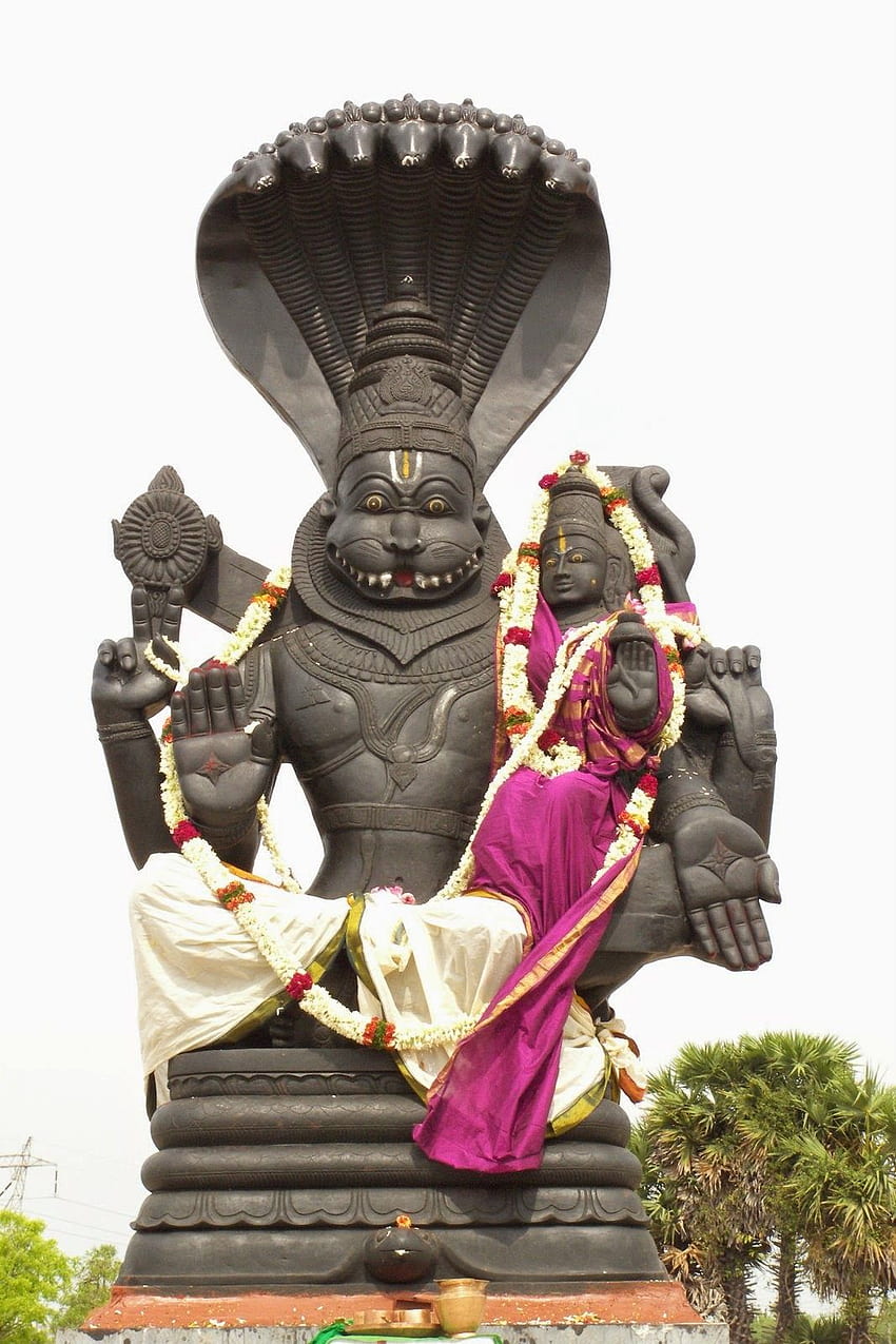 Hinduski bóg Lakshmi Narasimha Swamy Gallery. Hinduski Bóg, Lord Lakshmi Narasimha Tapeta na telefon HD