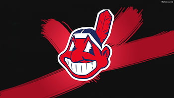 Wallpaper wallpaper, sport, logo, baseball, glitter, checkered, MLB, Cleveland  Indians images for desktop, section спорт - download