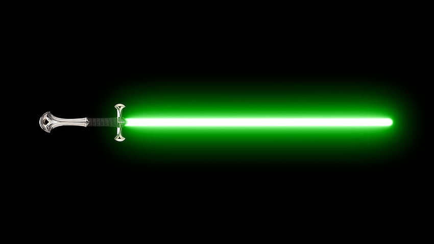 Зелен светлинен меч 805779 [] HD тапет