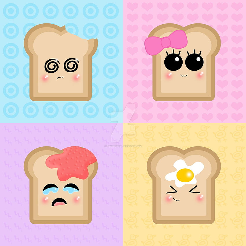 Happy toast, Cute Toast HD phone wallpaper | Pxfuel