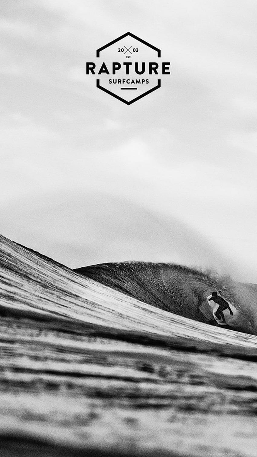 Surfcamp Bali Surfing Background, Surfing Black and White HD phone