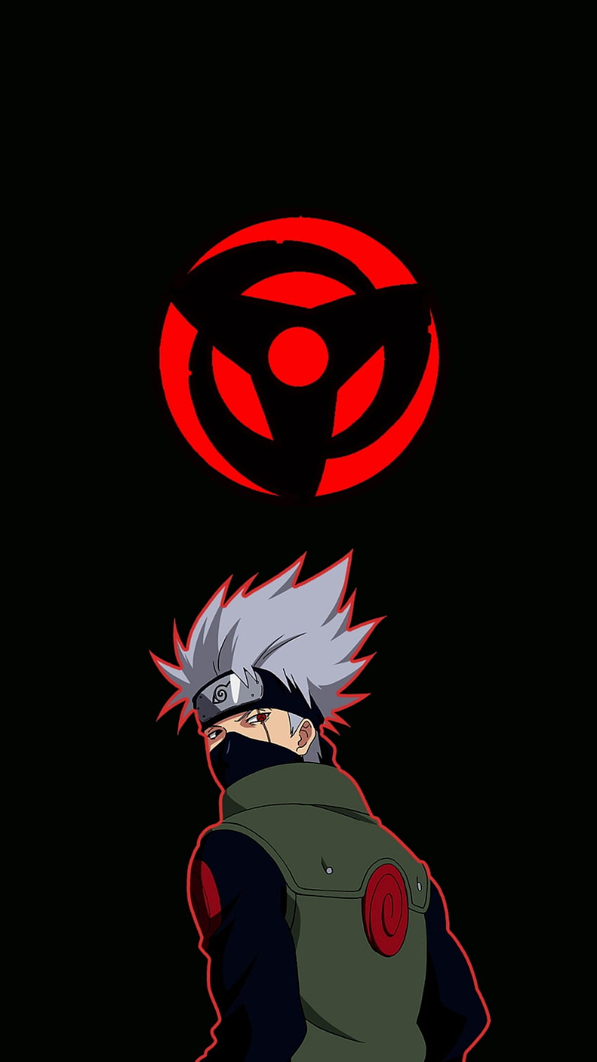 Kahashi Hatake, Naruto, Sharingan, Kakashi, kakashi_hatake, Anime HD-Handy-Hintergrundbild