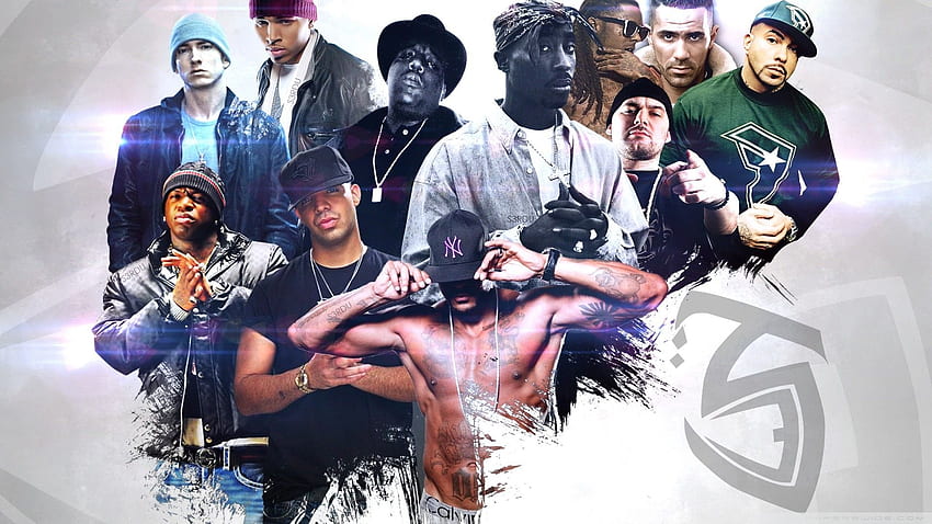 rap, 2pac, Eminem, Lil Wayne, Notorious B.I.G., rapero, Chris Brown, KB Rapper fondo de pantalla