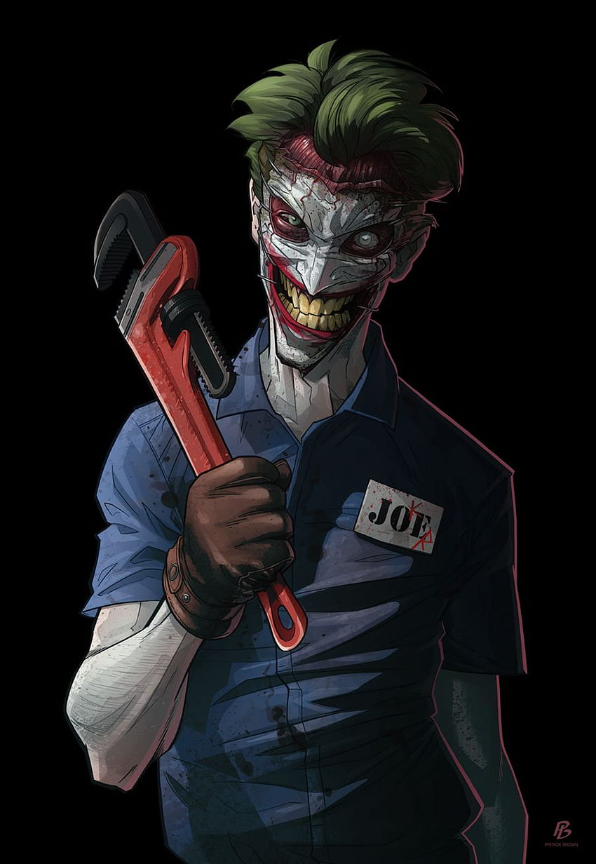 Niektóre z moich ulubionych dzieł sztuki i zrzutu. Joker, Joker Nowy 52 Tapeta na telefon HD