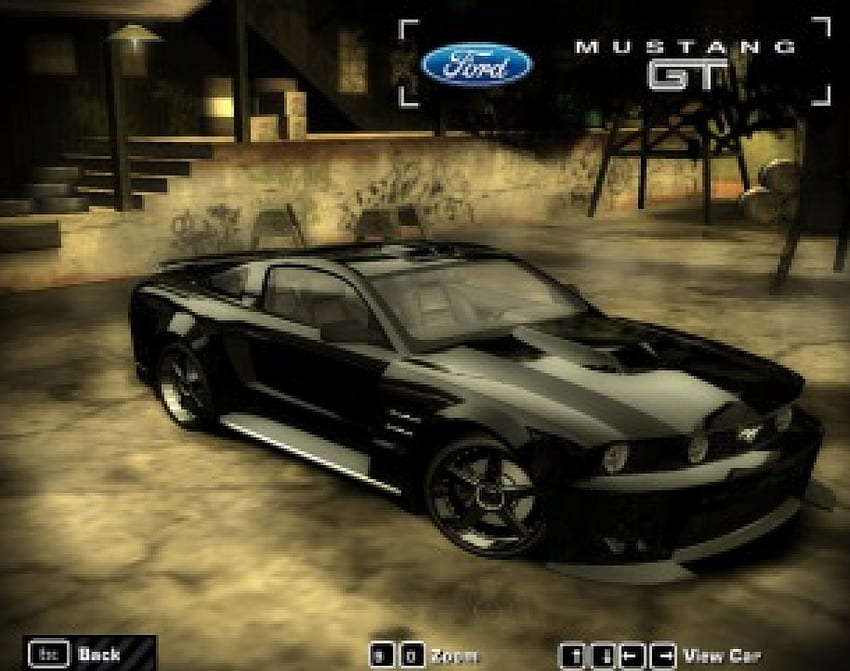 Ford Mustang, gué Fond d'écran HD