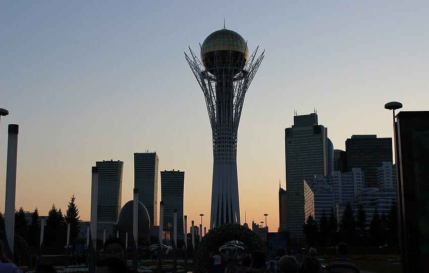 Kazajstán, Astana, capital de , sección город - fondo de pantalla