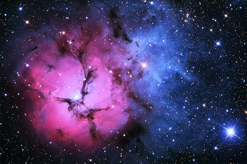 Space: Pink Ufo Planets Glow Space Nebula Nasa Galaxy Colors Stars, Pink Universe HD wallpaper