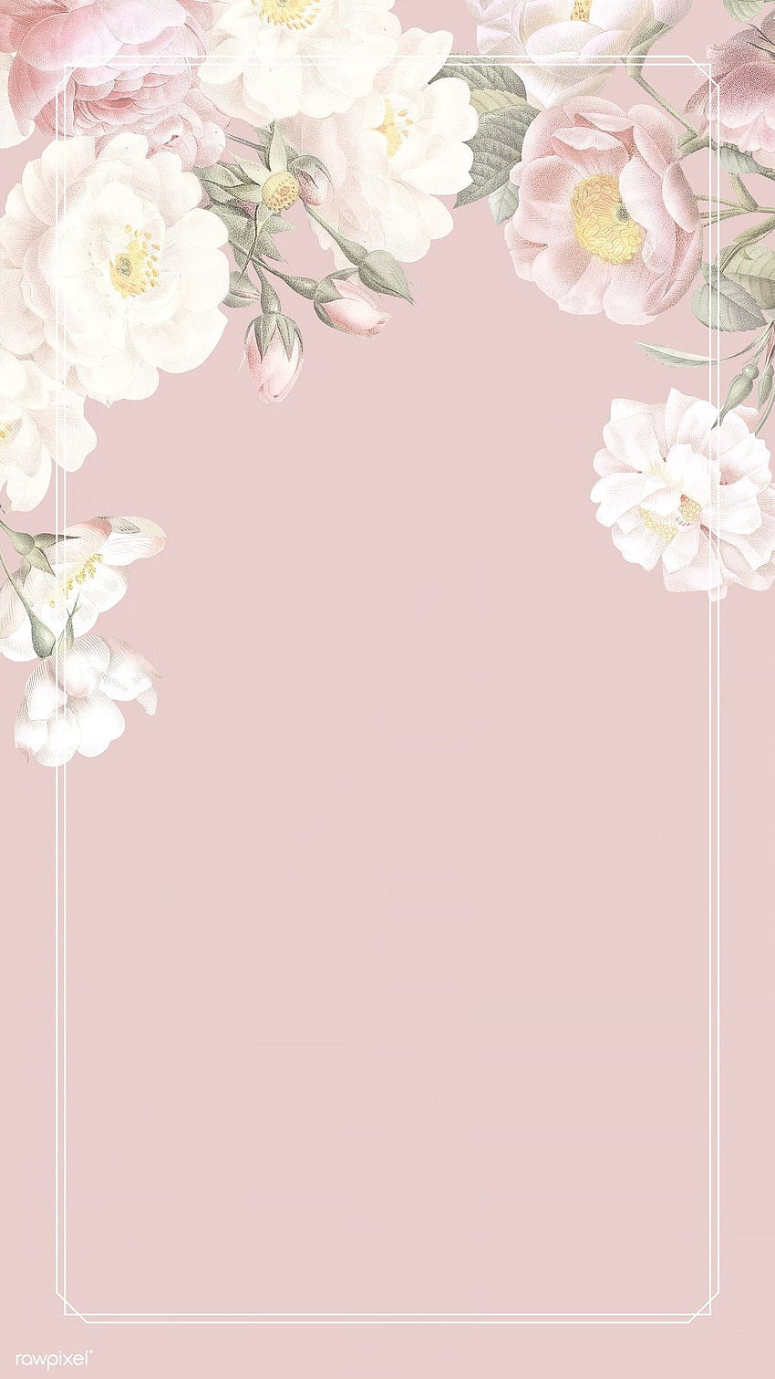 Free Vector Pastel Floral Background Vector Art  Graphics  freevectorcom
