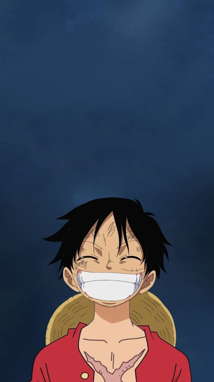 Uśmiechnij się, uśmiech Luffy'ego Tapeta na telefon HD