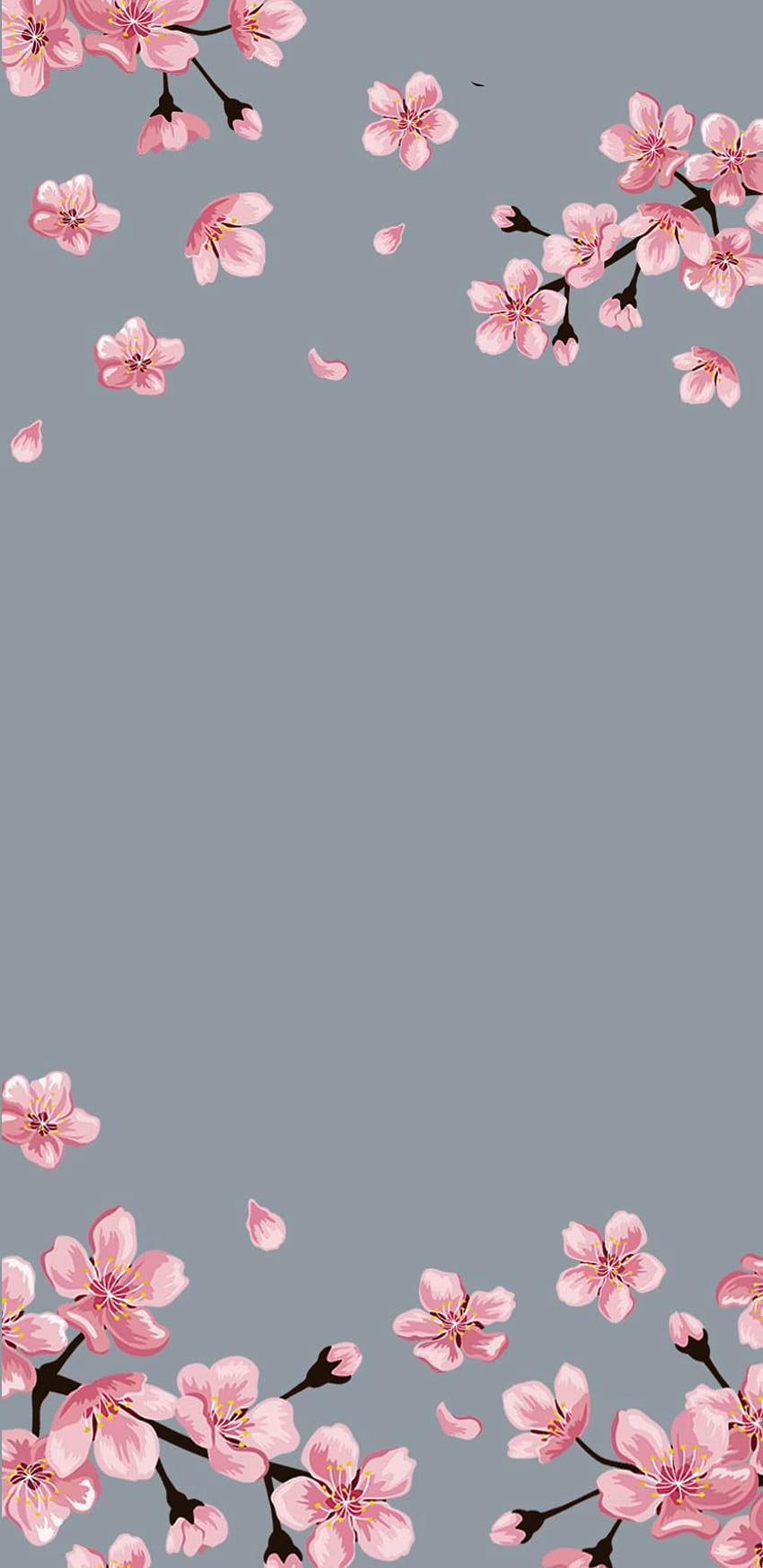 Écran de verrouillage de fleurs, floral élégant Fond d'écran de téléphone HD
