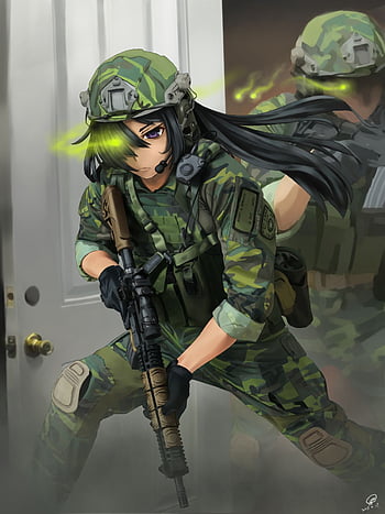 Anime military HD wallpapers | Pxfuel