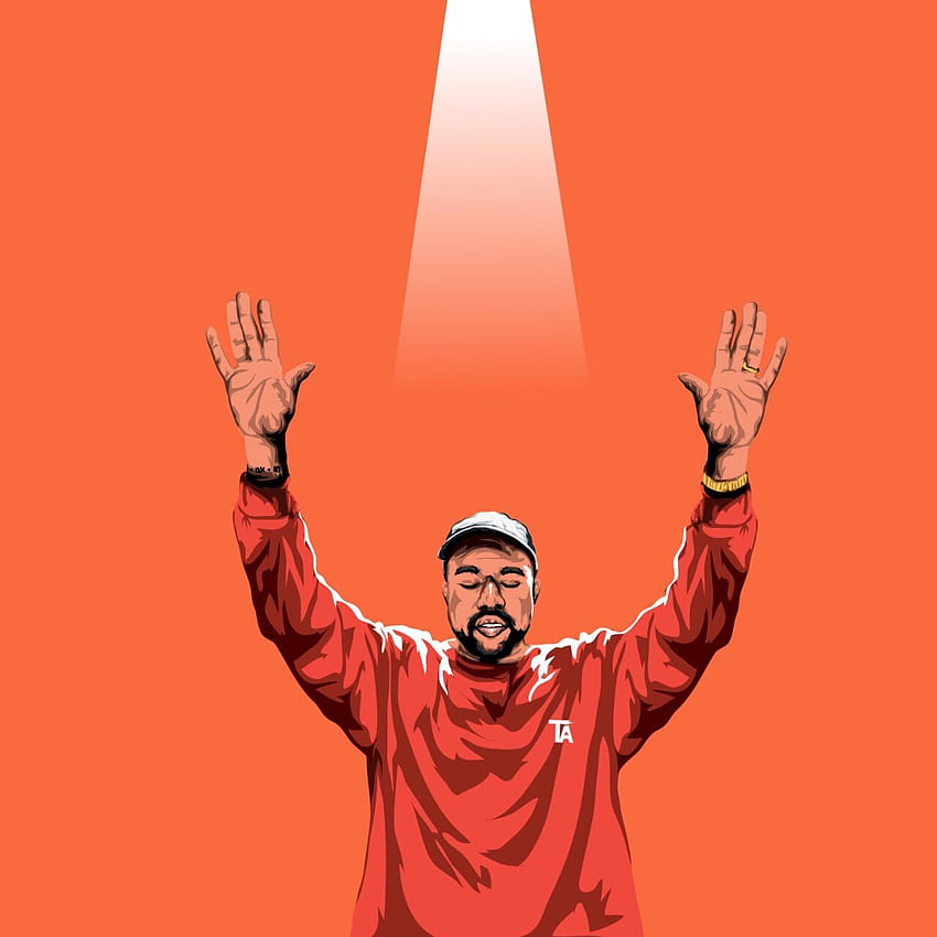 TRILLART. Kanye barat, seni Barat, Kanye barat, Kartun Kanye Barat wallpaper ponsel HD