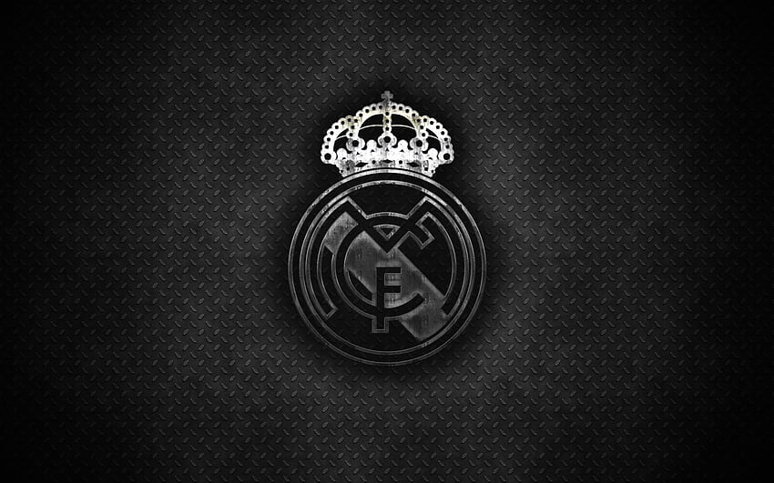 Real Madrid Logo, Real Madrid Black HD wallpaper | Pxfuel