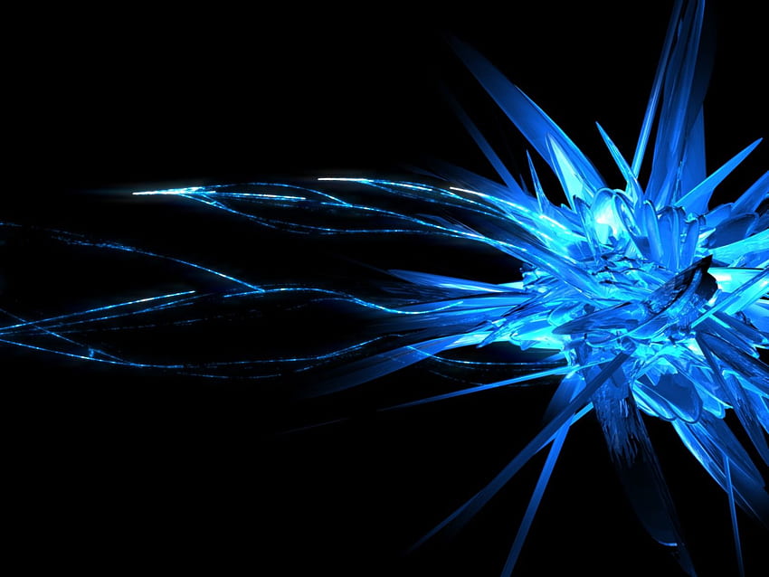 Crystal, Ice Explosion HD wallpaper