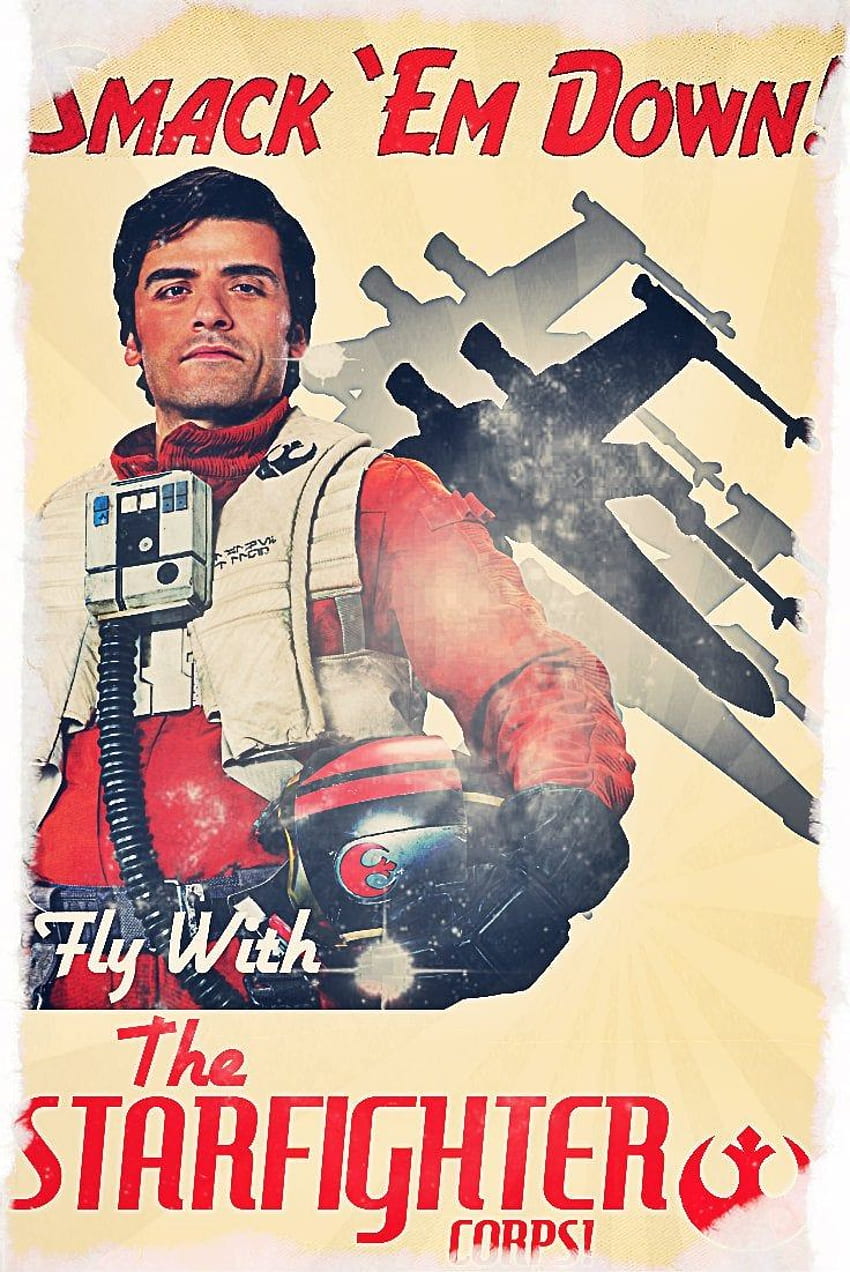 Poe Dameron: Poster Boy of the Resistance : StarWars, Poe Dameron Oscar Isaac HD phone wallpaper