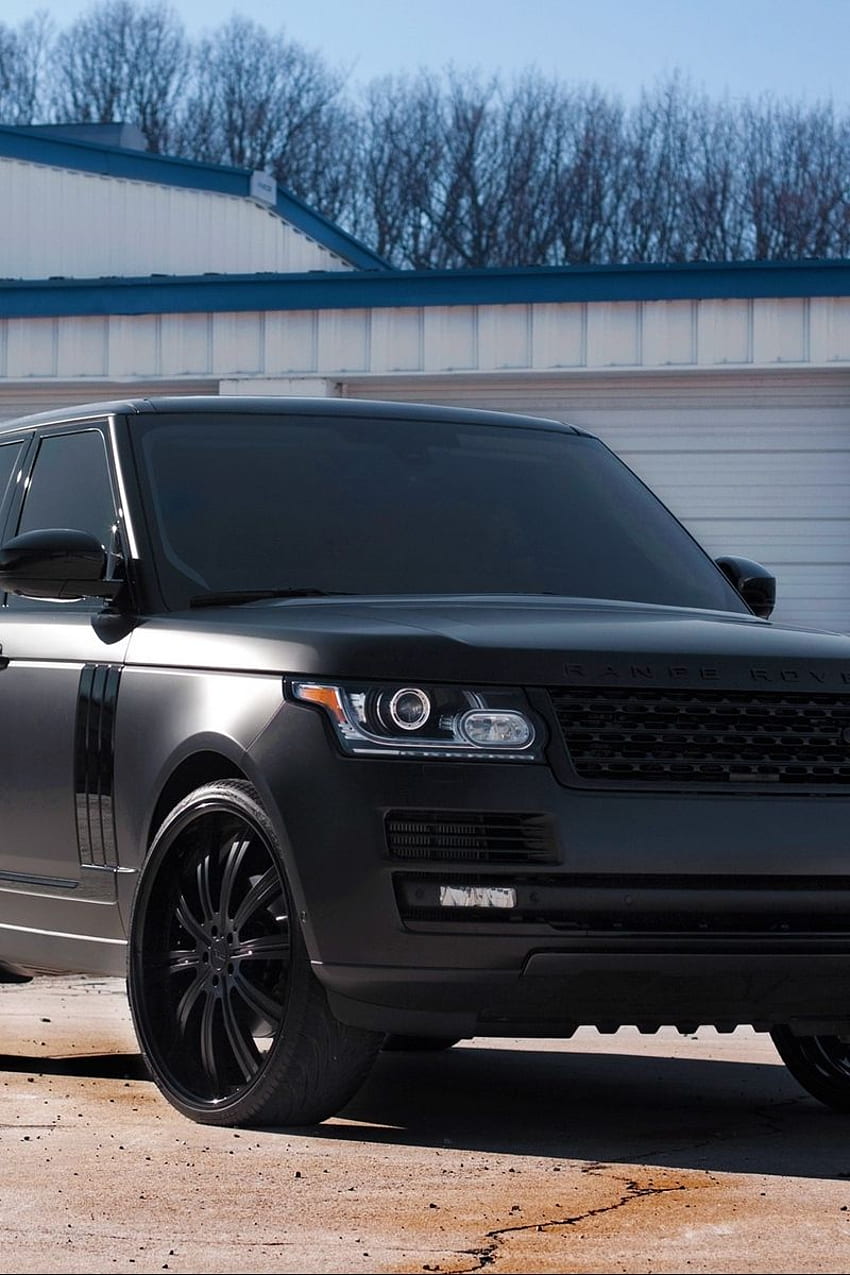 Land Rover, Range Rover, Black Matte Iphone 4s 4 For Parallax Background, Range Rover Vogue HD phone wallpaper