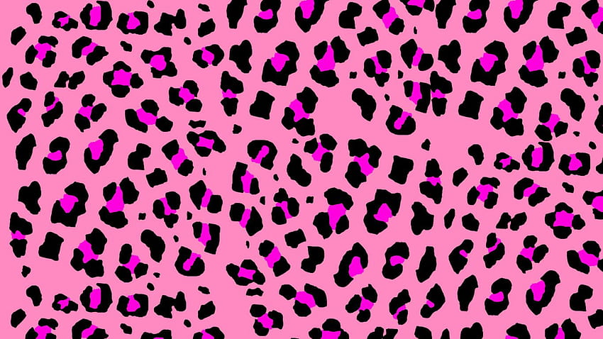 Pink Leopard Fur, Pink Leopard Print HD wallpaper