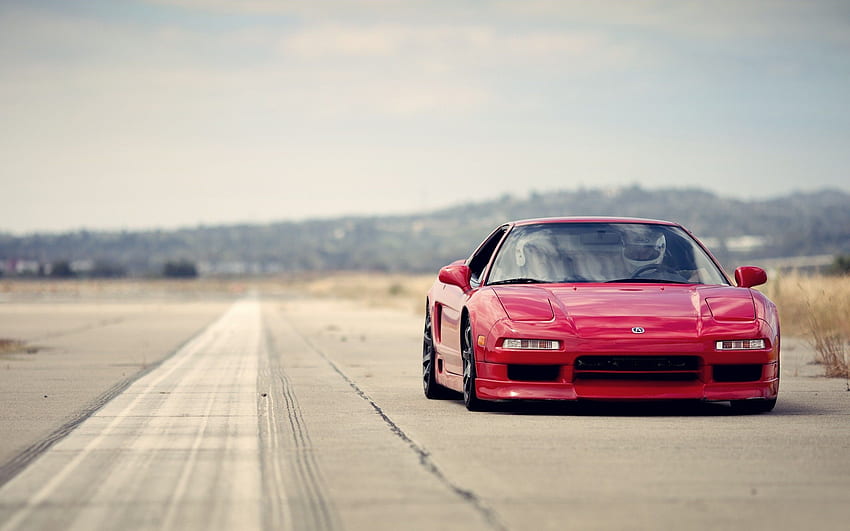 Red Acura NSX . Red Acura NSX stock, Nissan NSX HD wallpaper