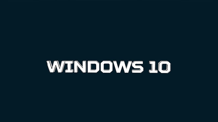 Süper Klasik Windows 10 - Windows 10 logosu HD duvar kağıdı