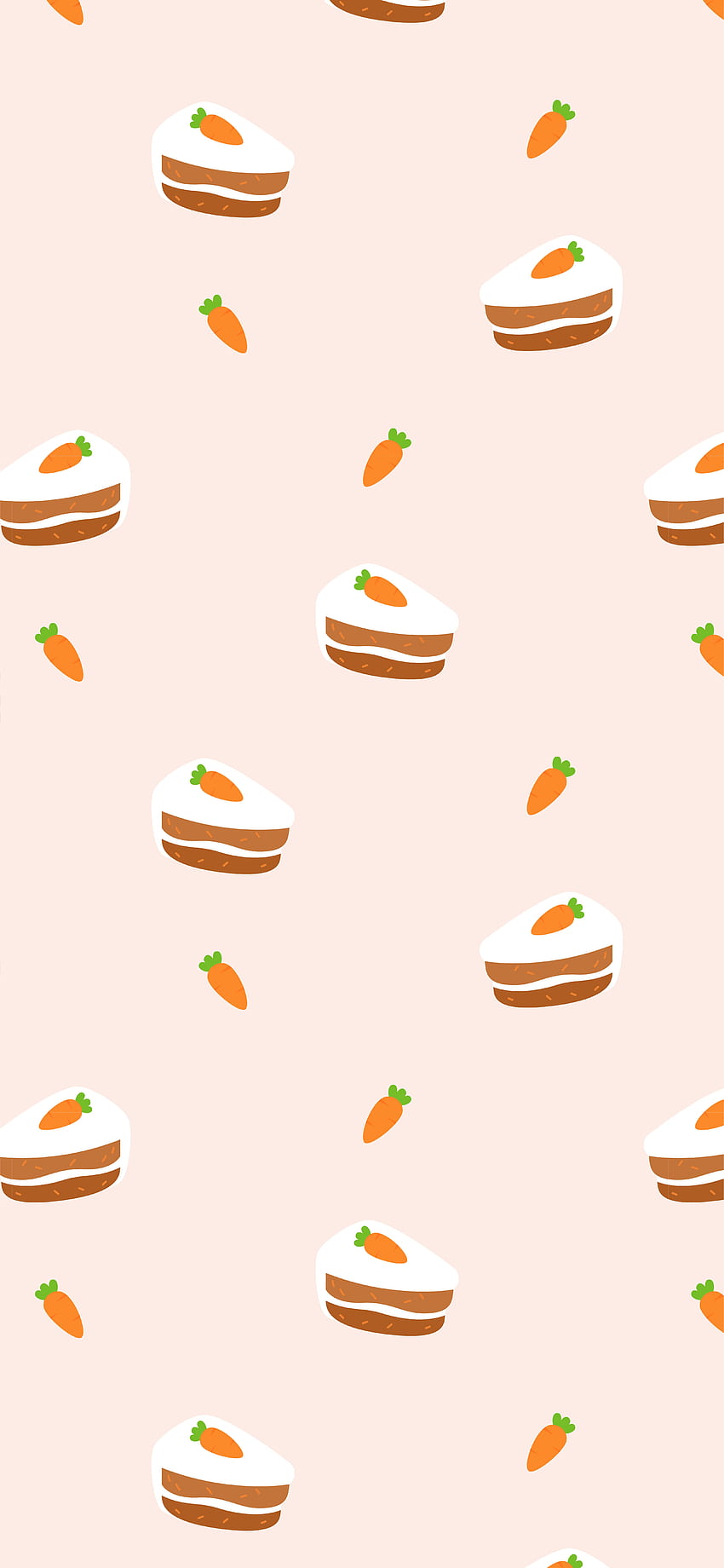 Cute Carrot Cake Pattern iPhone . Pattern iphone, Pattern iphone case, Seamless patterns HD phone wallpaper
