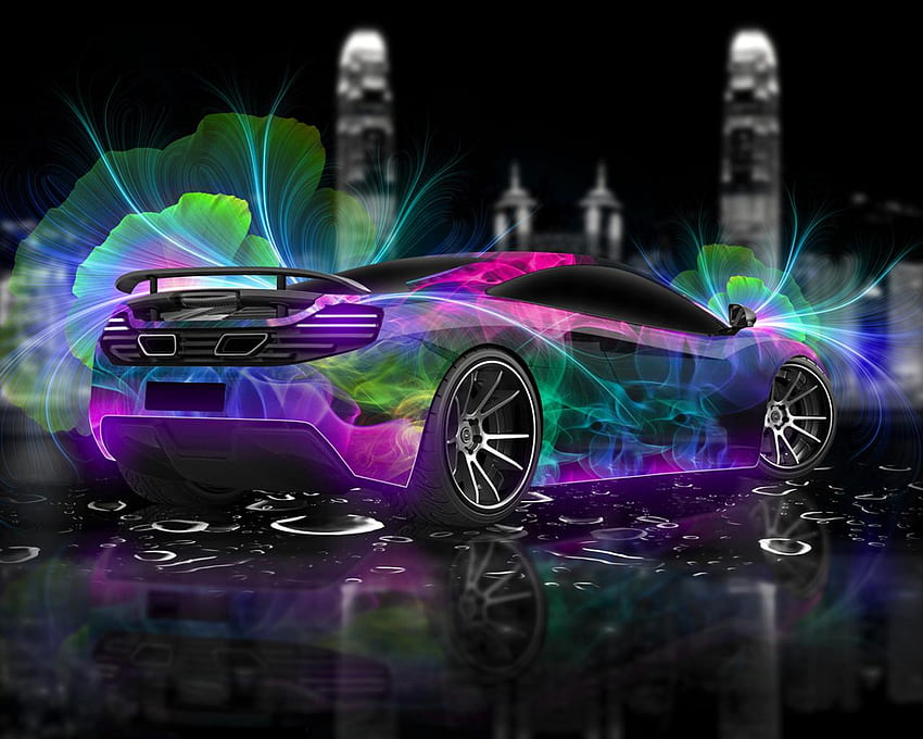 colorful car – car, Colorful Cars HD wallpaper