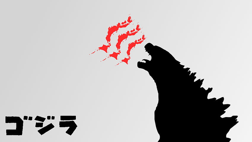 Godzilla, Japanese Text HD wallpaper | Pxfuel